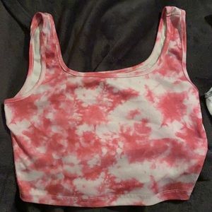 2 Tie Dye Crop Tops, size small